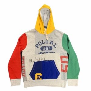 Polo Ralph Lauren P-Wing Colorblock Hoodie Large